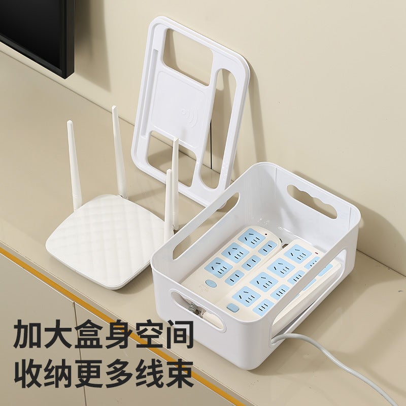 Wifi Router Storage Box Desktop Wireless Optical Cat Tv Set-Top Box Rack Socket Wire Finishing Artifact - Image 5